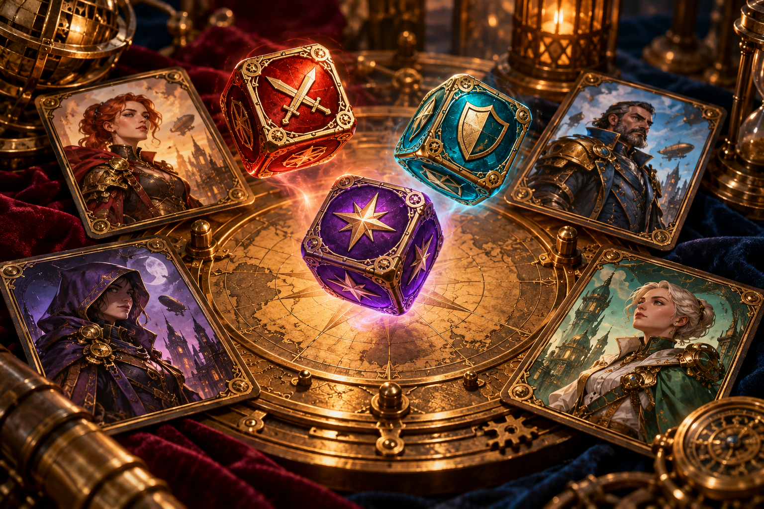 Dice Draft project illustration